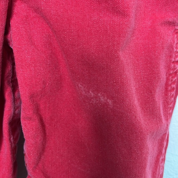 Vintage Baby B'gosh by Oshkosh Red Buckle Overalls Kids 24 Months BLEMISH - Picture 3 of 6